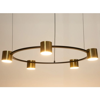 Kodo lampa wisząca 5xGx53 41329 czarna