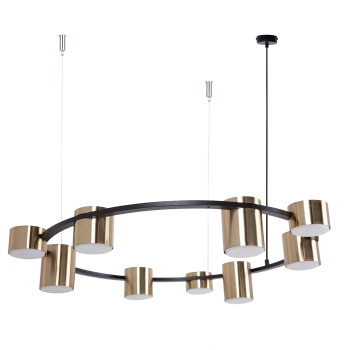 Kodo lampa wisząca 9xGx53 41332 czarna Sigma Lighting