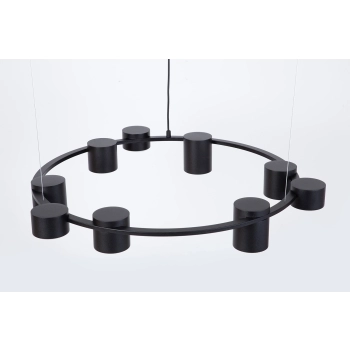 Kodo lampa wisząca 9xGx53 41338 czarna