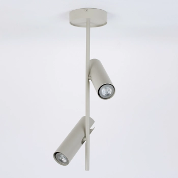 Leda lampa sufitowa 2xGU10 41148 szary beż