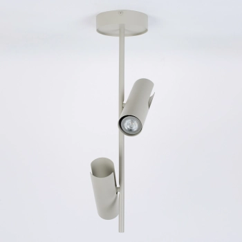 Leda lampa sufitowa 2xGU10 41148 szary beż