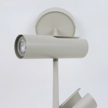 Leda lampa sufitowa 2xGU10 41148 szary beż