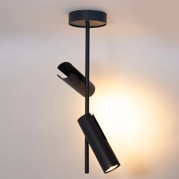 Leda lampa sufitowa 2xGU10 41151 grafit