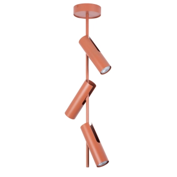 Leda lampa sufitowa 3xGU10 41152 ceglana Sigma Lighting