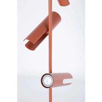 Leda lampa sufitowa 3xGU10 41152 ceglana