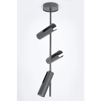 Leda lampa sufitowa 3xGU10 41155 ciemna oliwka