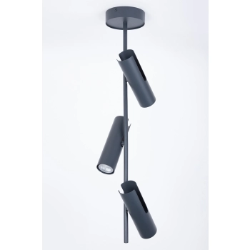 Leda lampa sufitowa 3xGU10 41156 grafit