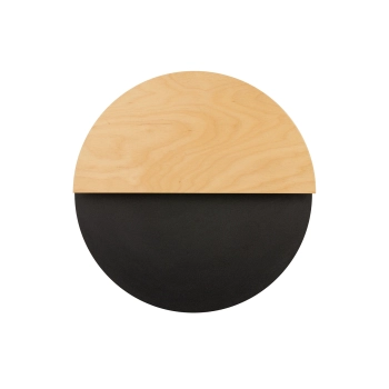 Luna kinkiet LED 7W 3000K 350lm 40865 czarny, dąb Sigma Lighting