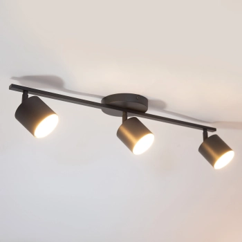 Mila lampa sufitowa 3xGx53 41342 czarna