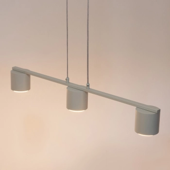 Mila lampa wisząca 3xGx53 41356 szary beż