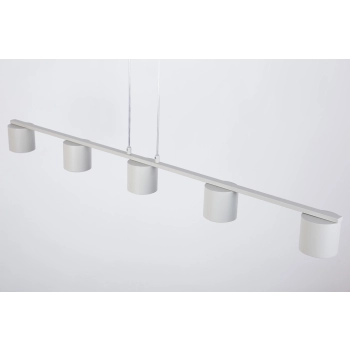 Mila lampa wisząca 5xGx53 41357 szary beż