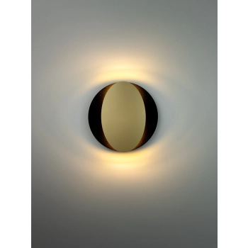 Ovo kinkiet 2xG9 40871 czarny, złoty