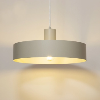 Rif L lampa wisząca 1xE27 41436 beżowa