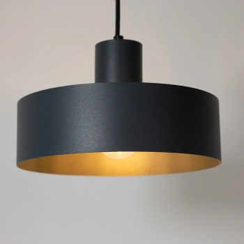 Rif M lampa wisząca 1xE27 41181 grafitowa