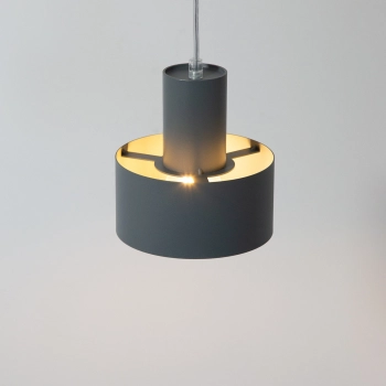Rif S lampa wisząca 1xE27 41186 grafit