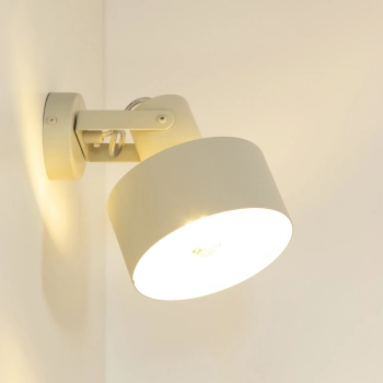 Rif kinkiet 1xE27 41440 szary beż