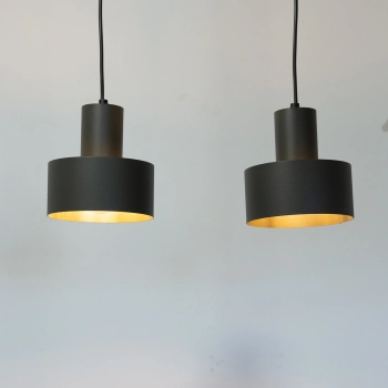 Rif lampa wisząca 2xE27 41160 ciemna oliwka