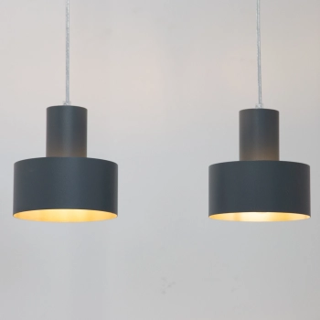 Rif lampa wisząca 2xE27 41161 grafit