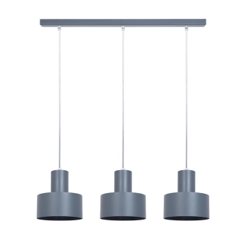 Rif lampa wisząca 3xE27 41166 grafit Sigma Lighting