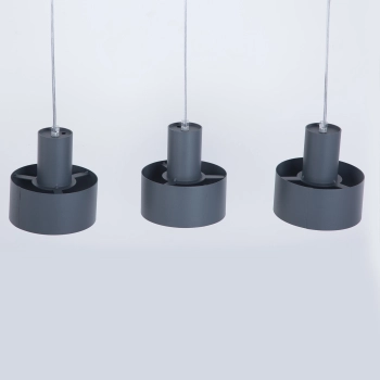 Rif lampa wisząca 3xE27 41166 grafit