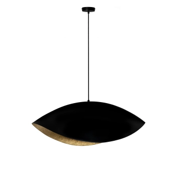 Sona lampa wisząca 1xE27 41097 czarna, złota Sigma Lighting
