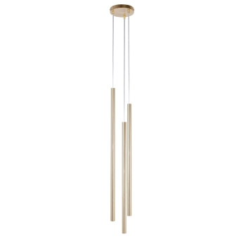 Sopel Lux lampa wisząca 3xG9 40964 złoty szczotkowany Sigma Lighting