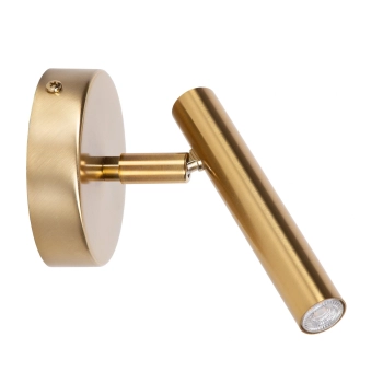 Sopel kinkiet 1xG9 41511 złoty szczotkowany Sigma Lighting