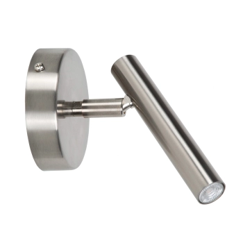 Sopel kinkiet 1xG9 41512 srebrny szczotkowany Sigma Lighting