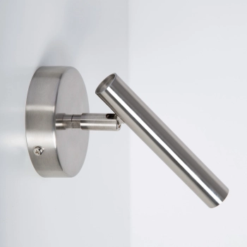 Sopel kinkiet 1xG9 41512 srebrny szczotkowany