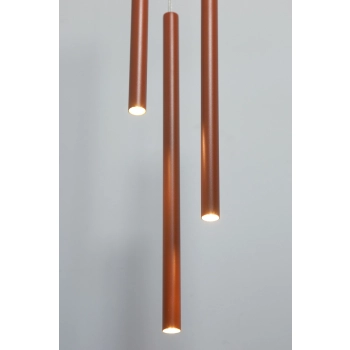 Sopel lampa wisząca 3xG9 41197 ceglany