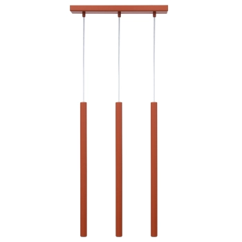 Sopel lampa wisząca 3xG9 41451 ceglana Sigma Lighting