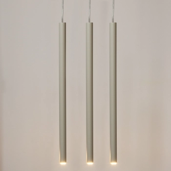 Sopel lampa wisząca 3xG9 41452 szary beż