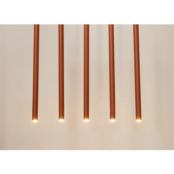 Sopel lampa wisząca 5xG9 41455 ceglana