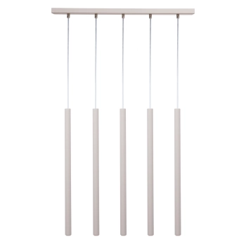 Sopel lampa wisząca 5xG9 41456 szary beż Sigma Lighting