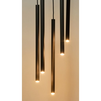 Sopel lampa wisząca 5xG9 41462 grafit