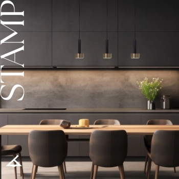 Stamp lampa wisząca 3xGx53 41251 czarna Sigma Lighting