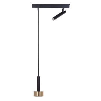 Stamp lampa wisząca 1xGx53 1xG9 41252 czarna Sigma Lighting