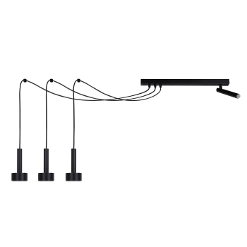 Stamp lampa wisząca 3xGx53 1xG9 41255 czarna Sigma Lighting