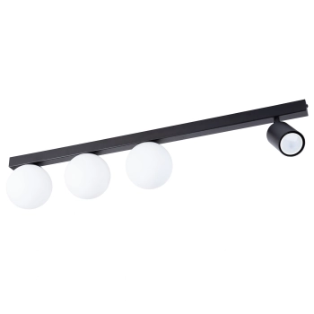 Tavira lampa sufitowa 3xG9 1xGU10 41261 czarna Sigma Lighting