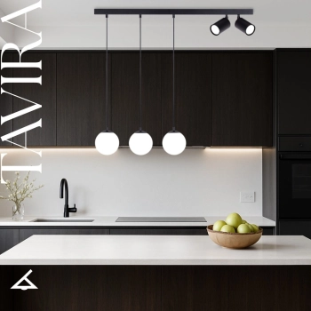 Tavira lampa wisząca 3xG9 2xGU10 41265 czarna