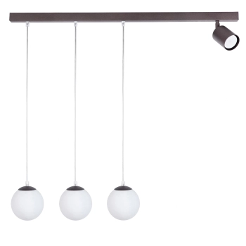 Tavira lampa wisząca 3xG9 1xGU10 41271 brąz Sigma Lighting