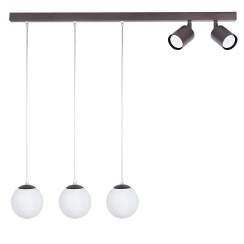 Tavira lampa wisząca 3xG9 2xGU10 41272 brąz Sigma Lighting