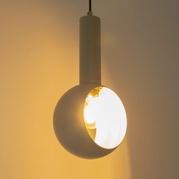 Vitrum lampa wisząca 1xE27 41105 szary beż