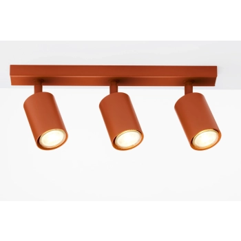 Zoom lampa sufitowa 3xGU10 41507 ceglana