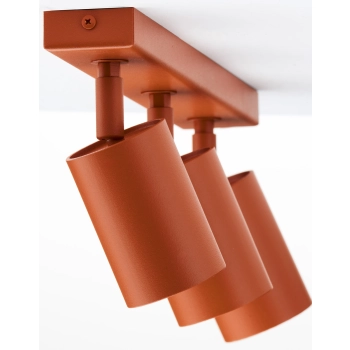 Zoom lampa sufitowa 3xGU10 41507 ceglana