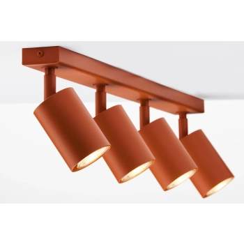 Zoom lampa sufitowa 4xGU10 41508 ceglana Sigma Lighting