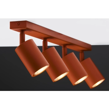 Zoom lampa sufitowa 4xGU10 41508 ceglana