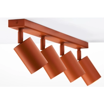 Zoom lampa sufitowa 4xGU10 41508 ceglana