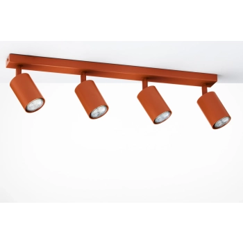 Zoom lampa sufitowa 4xGU10 41508 ceglana