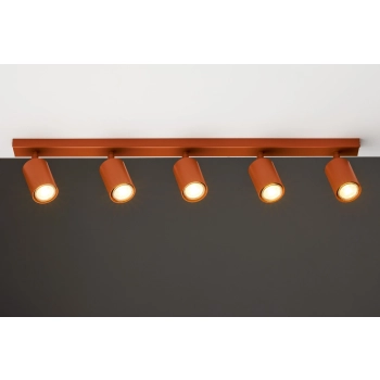 Zoom lampa sufitowa 5xGU10 41509 ceglana